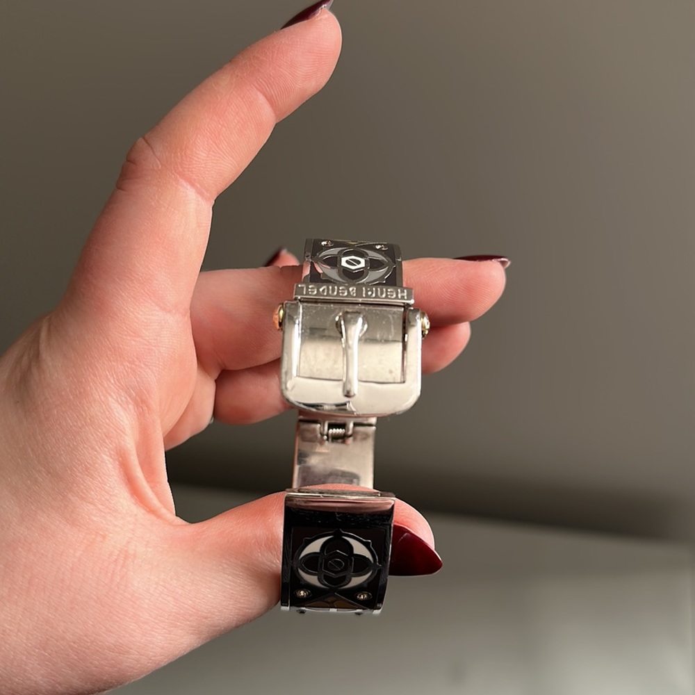 Henri Bendel Silver Bangle - image 3